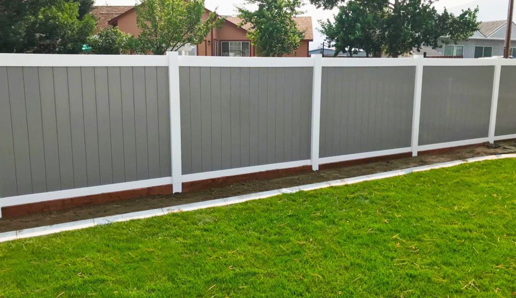 JP Fence, a fence company in Reno, showing you how to properly install a fence